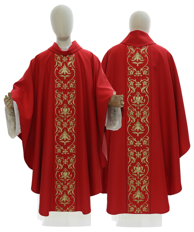 Gotische Kasel 674-Cg