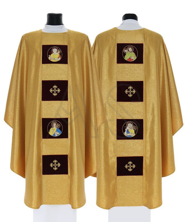 Chasuble gothique "Saint Apôtres" G698-AGC63