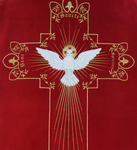 Casulla romana "Espíritu Santo" R863-ACA