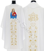 Gothic Chasuble "Heart of Jesus" 732-B