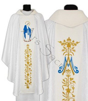 Chasuble mariale "Notre-Dame des Grâces" 629-AB25