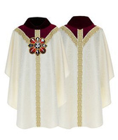 Chasuble semi-gothique Y819-AKC25g