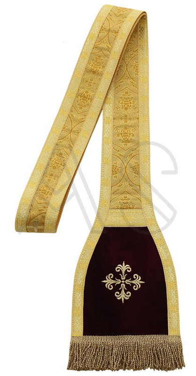 Capa pluvial romana "Cordero de Dios" KT559-AC25h10