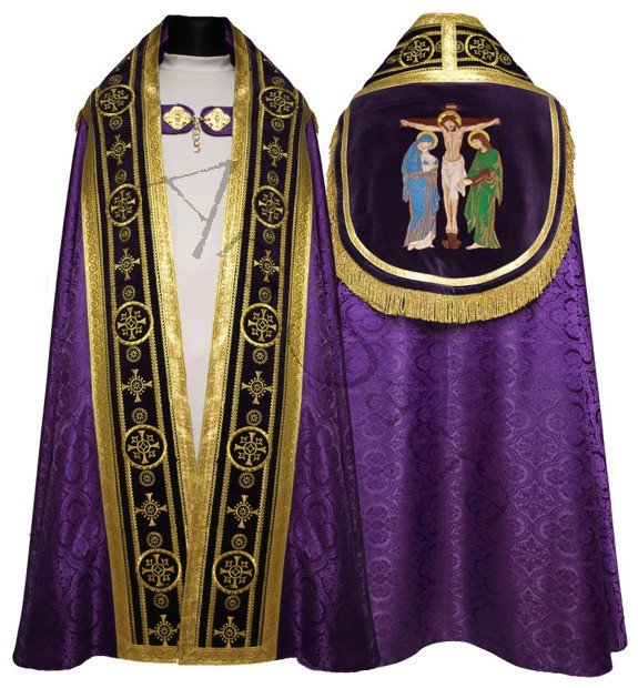 Chape romaine "Crucifixion" KT579-AF25h6