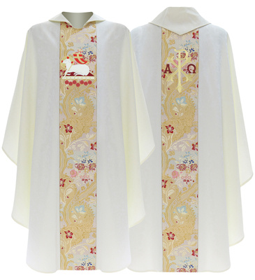 Casulla gótica "Cordero de dios" 852-K26