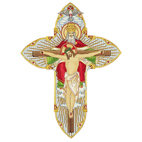 Applique brodée "Holy Trinity"