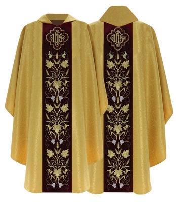 Gothic Chasuble "IHS" 857-A25