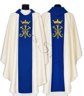 Chasuble gothique mariale  600-KN25