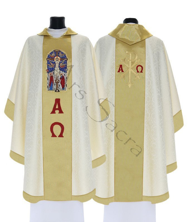 Gothic Chasuble "Crucifixion" 747-KG25