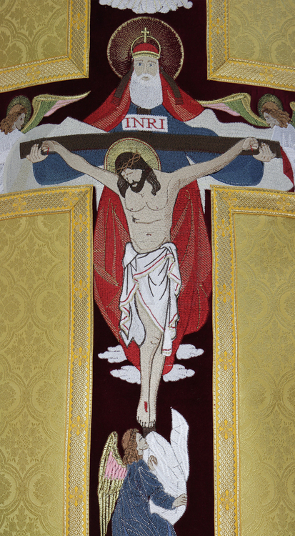 Roman chasuble "Holy Trinity" R843-AGCC25