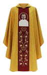 Casulla gótica  "Giuseppe Moscati" 482-GC16