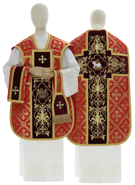 Casula romana "Agnello" R814-AC50