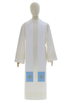Chasuble gothique mariale  697-BN