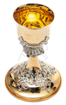 Mass chalice decorated with rubies