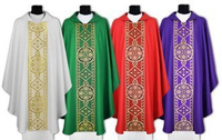 Set of 4 chasubles SET-013