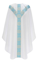 Chasuble semi-gothique mariale GY201-BN25