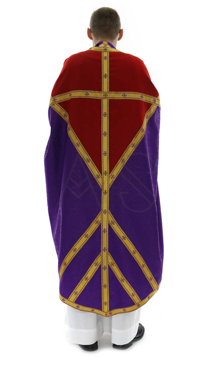 Conical Chasuble of St. Thomas Becket style C074-FC25