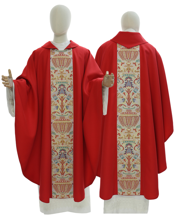 Casulla gótica „Tapiz de coronación” 115-C