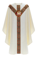 Semi Gothic Chasuble "Lamb" GY202-25