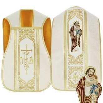 Chasuble romaine "Saint Joseph" R469-K25