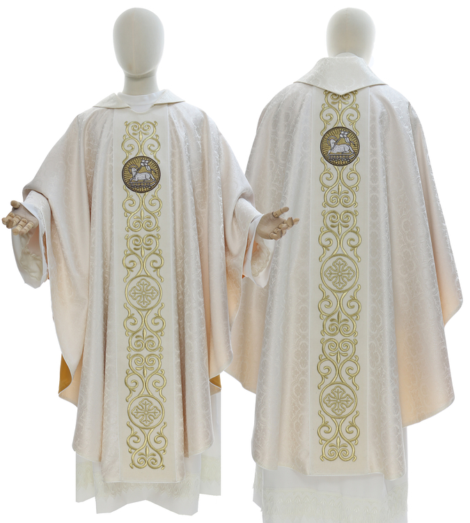 Casulla gótica "Cordero de Dios" 