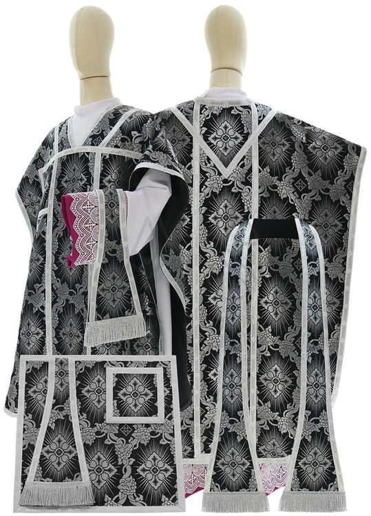 Chasuble en soie "Saint Philippe Neri" F068-CZS9