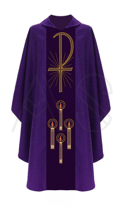 Gotische Kasel "Advent" 877-25