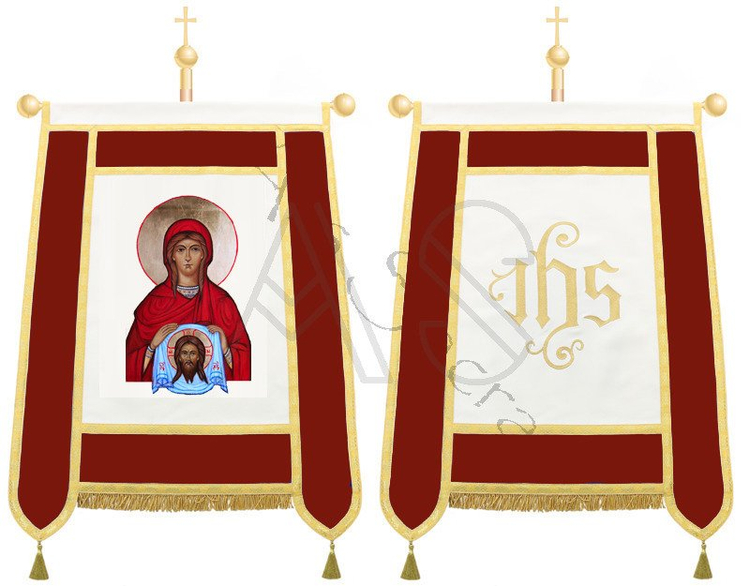 Bannière de procession "Sainte Véronique" CH434-KC