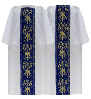 Dalmatique gothique mariale D557-ABN