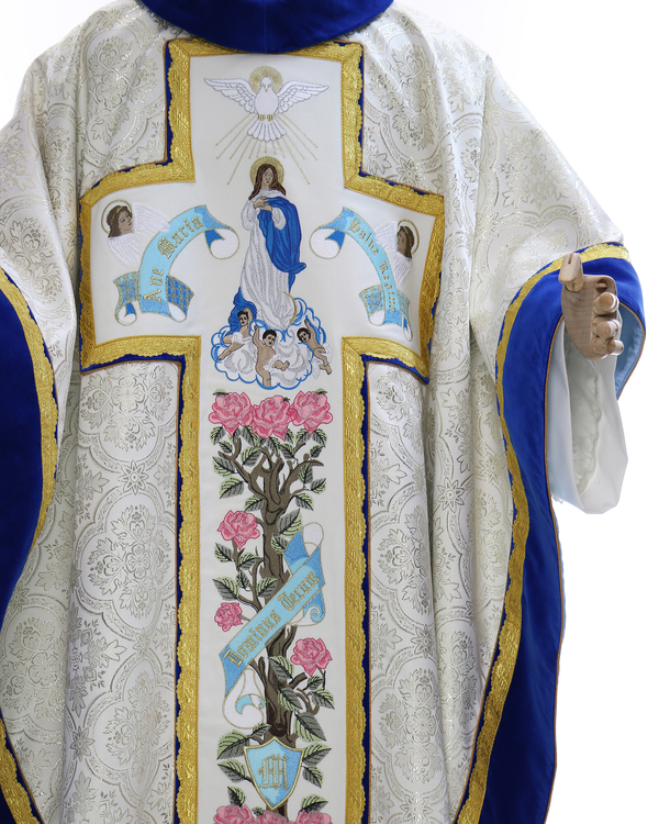 Casulla monástica "Nuestra Señora de la Asunción" MX913-14g