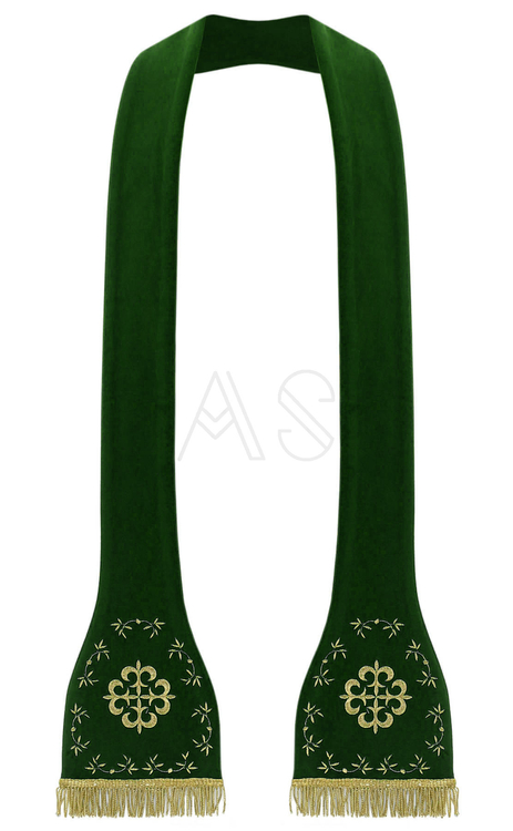 Embroidered Roman stole SH863-ACA