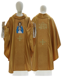 Gothic Chasuble "Saint Kateri Tekakwitha" 429-G63g