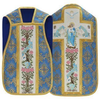 Marianisches römische Kasel "Ave Maria" R473-N9