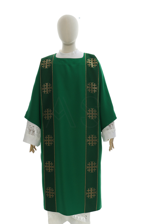Gotische Dalmatik "Jerusalemkreuze" D103-Z