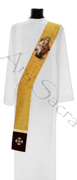 Stola diaconale "Sant'Antonio di Padova" SD416-AR25