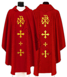 Casula gotica "Alpha & Omega" 661-GC16