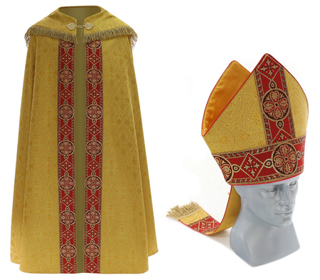 Gothic Cope with Mitre K-M113-25px