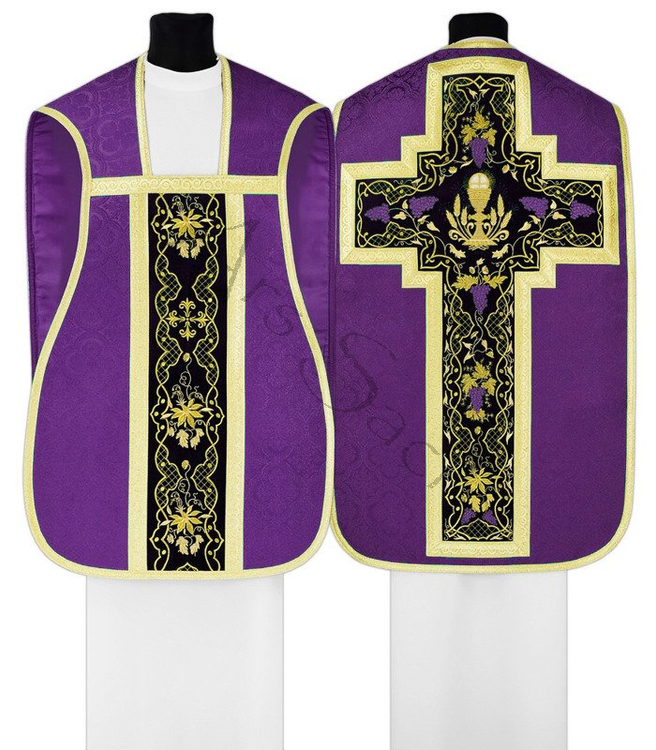 Chasuble romaine R675-AC25