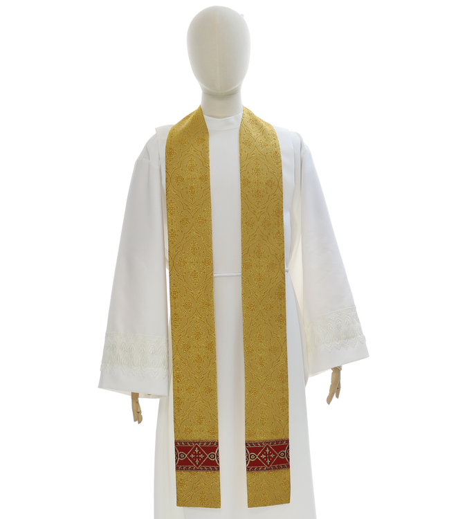 Chasuble semi-gothique "Alfa & Omega" GY211-GC16