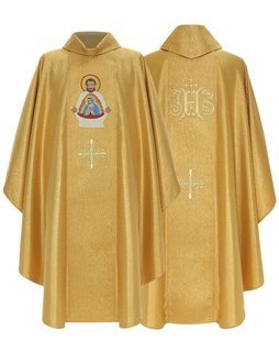 Chasuble gothique "Saint Juan Diego" 430-G63g