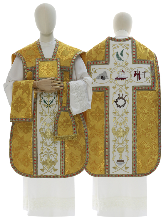Chasuble romaine "Semaine Sainte" R930-GK9