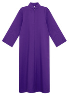 Purple minister's cassock