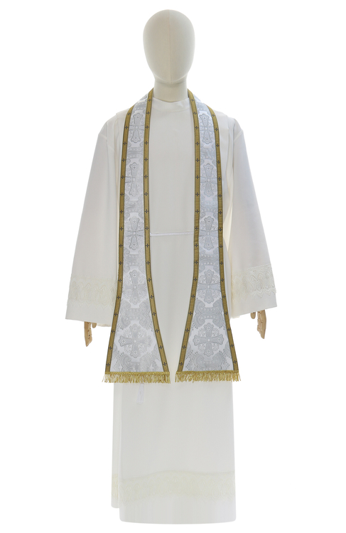 Casulla de seda "San Felipe Neri" F068-B39n