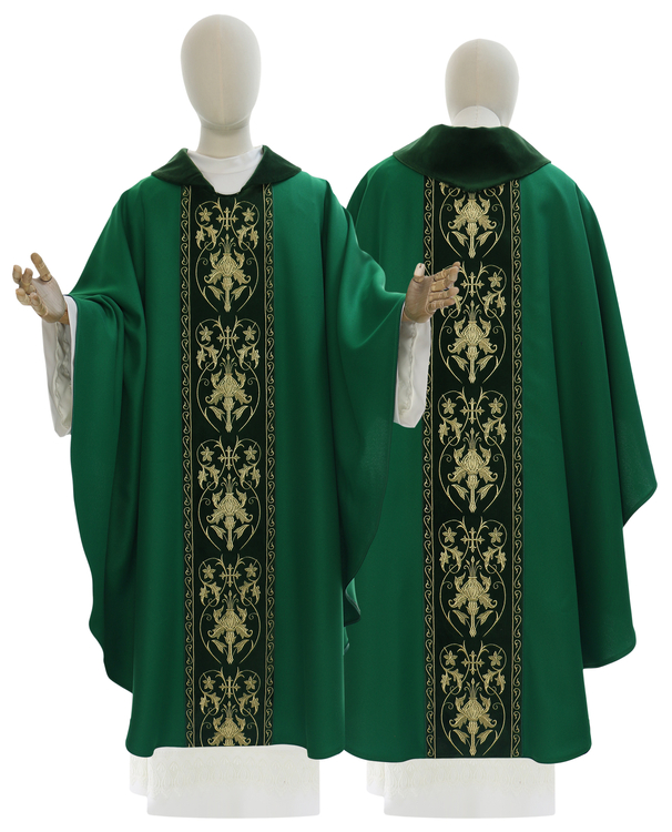 Chasuble gothique 557-AZ