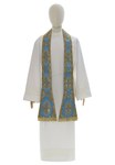 Chasuble "Saint Philippe Neri" "Coeur de Jésus, Marie, Joseph" F822-AN9-PEL