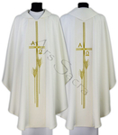 Gothic Chasuble "Alfa & Omega" 678-C