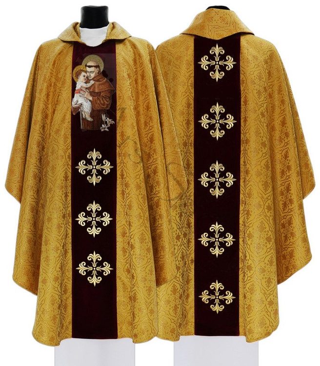 Gotische Kasel "Antonius von Padua" 417-AC25