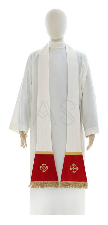 Gotische Kasel "Herz von Jesus, Maria, Josef" G822-A25