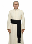 Black cincture for cassock CIN-CZf