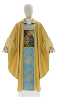 Chasuble gothique "Marie avec Jésus"